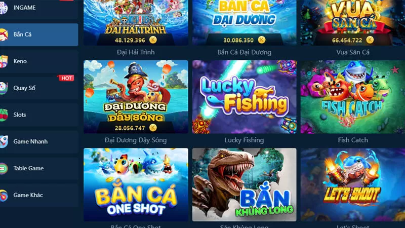 Giới thiệu game bắn cá Đại dương dậy sóng đồ họa cực đẹp Giới thiệu game bắn cá Đại dương dậy sóng đồ họa cực đẹp